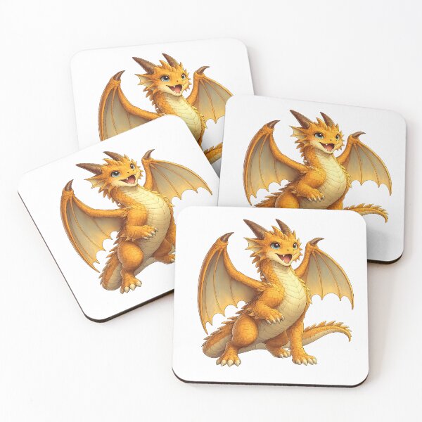Item preview, Golden Sky Dragon – Teen Glow Up Fantasy Dragon  designed and sold by Hatchling Hollow.