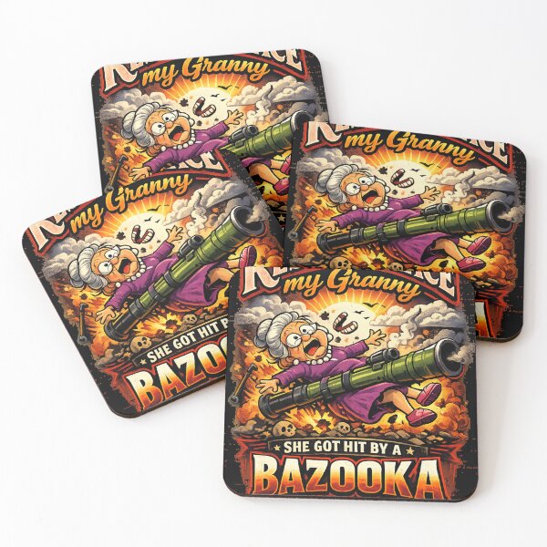 Item preview, Tiktok Meme Granny Bazooka Joke designed and sold by FootballThreads.