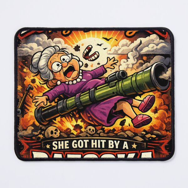 Item preview, Tiktok Meme Granny Bazooka Joke designed and sold by FootballThreads.