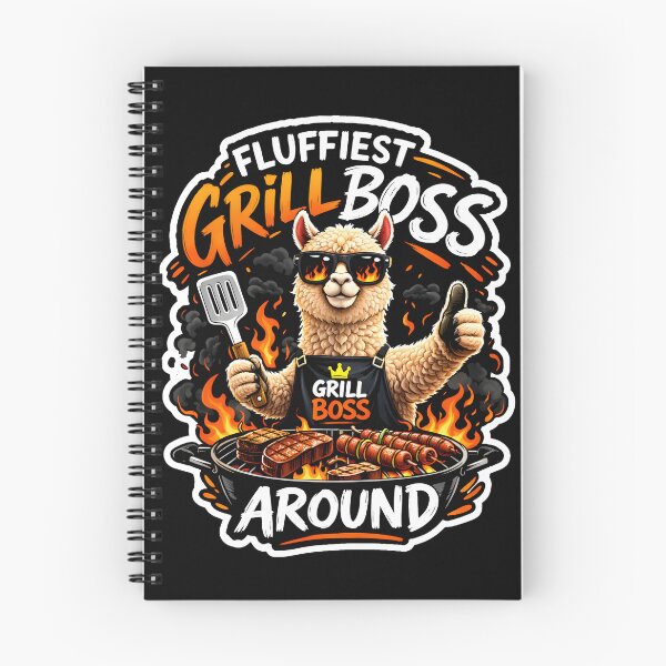 Item preview, Alpaca Grill Boss - Funny BBQ Design for Grill Lovers designed and sold by PeteLawliiet.