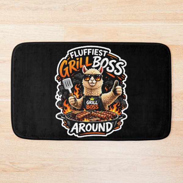 Item preview, Alpaca Grill Boss - Funny BBQ Design for Grill Lovers designed and sold by PeteLawliiet.