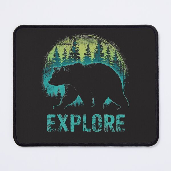 Item preview, EXPLORE BEAR IN THE WOODS designed and sold by BKDIGITALSHOP.