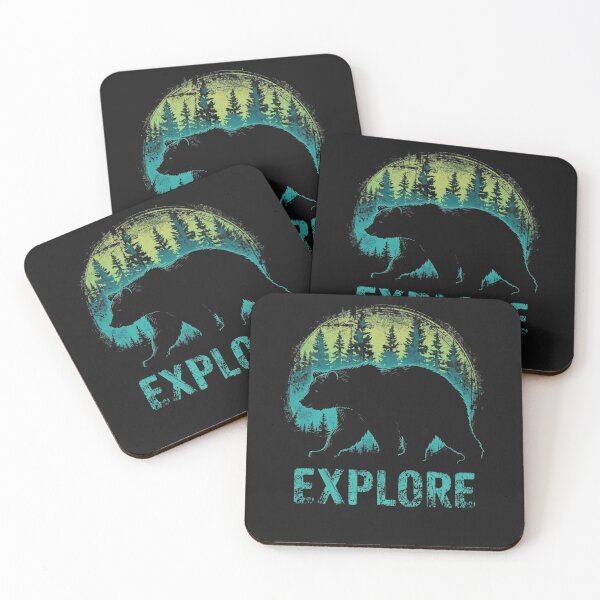 Item preview, EXPLORE BEAR IN THE WOODS designed and sold by BKDIGITALSHOP.