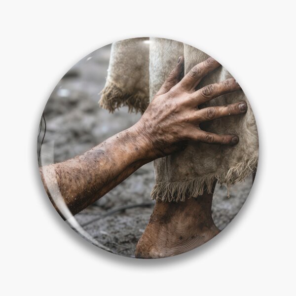 Item preview, Desperate Woman Reaching for Jesus Robe  designed and sold by Maria Dryfhout.