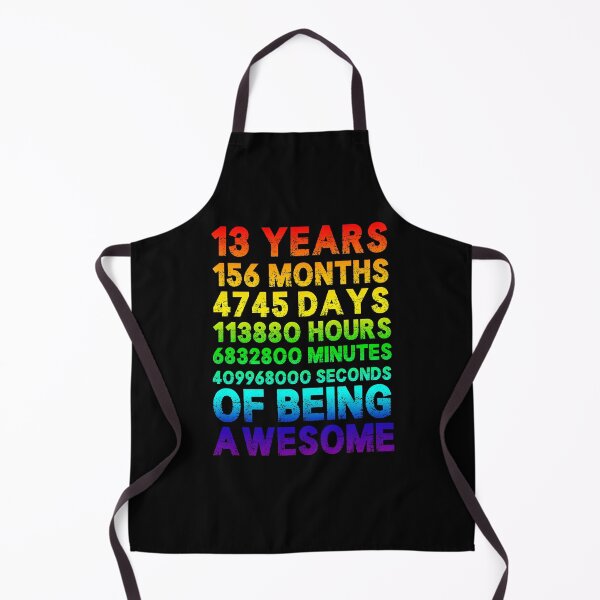 Item preview, 13 Years of Being Awesome - Official Teen Birthday Milestone Design designed and sold by Sun Sand & Sea Art.