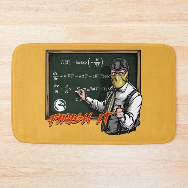 Item preview, Professor of Combat Math - Finish It Chalkboard designed and sold by MrGlayga.