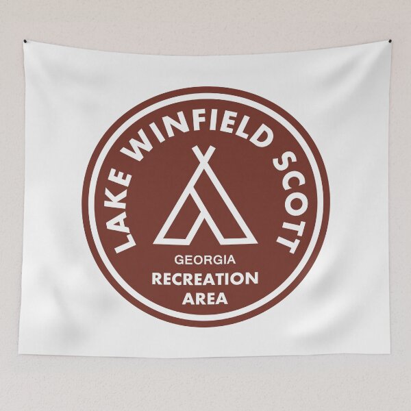 Item preview, Lake Winfield Scott Recreation Area Georgia Tent designed and sold by bivenart.