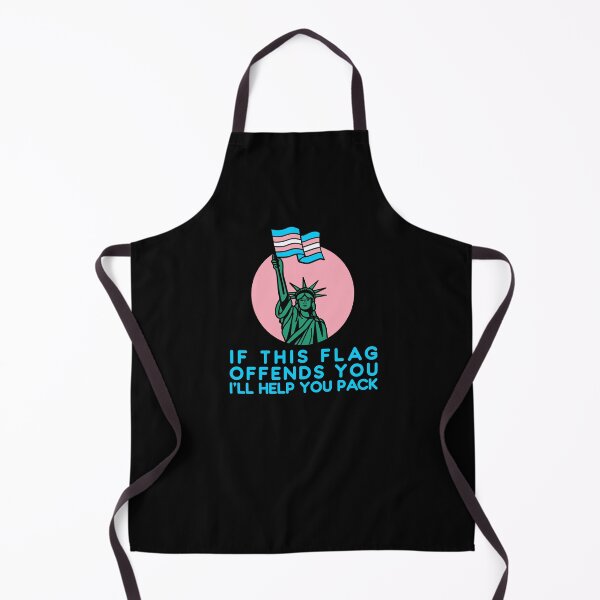 Item preview, if this flag offends you i'll help you pack (trans rights) designed and sold by remerasnerdas.