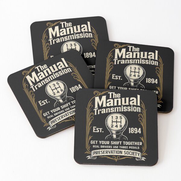 Item preview, The Manual Transmission Preservation Society Real Drivers Use Three Pedals Vintage designed and sold by Buzzlekrun.