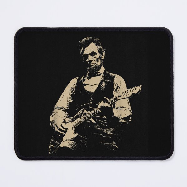 Item preview, Abraham Lincoln Abe Lincoln Playing Guitar designed and sold by randomslife.