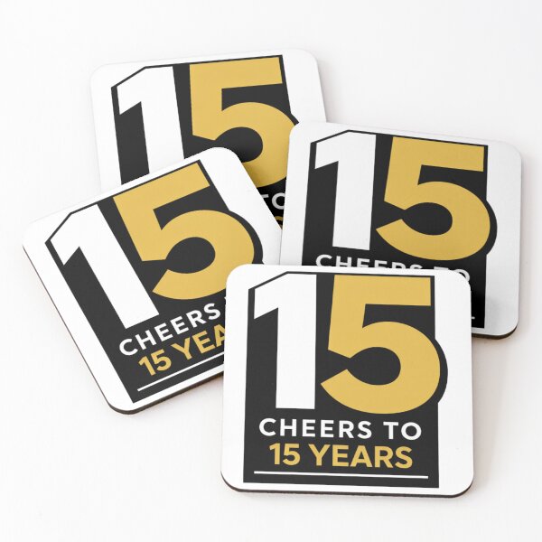 Item preview, Cheers to 15 Years – Funny 15th Birthday / Anniversary Celebration Design designed and sold by rushaib.
