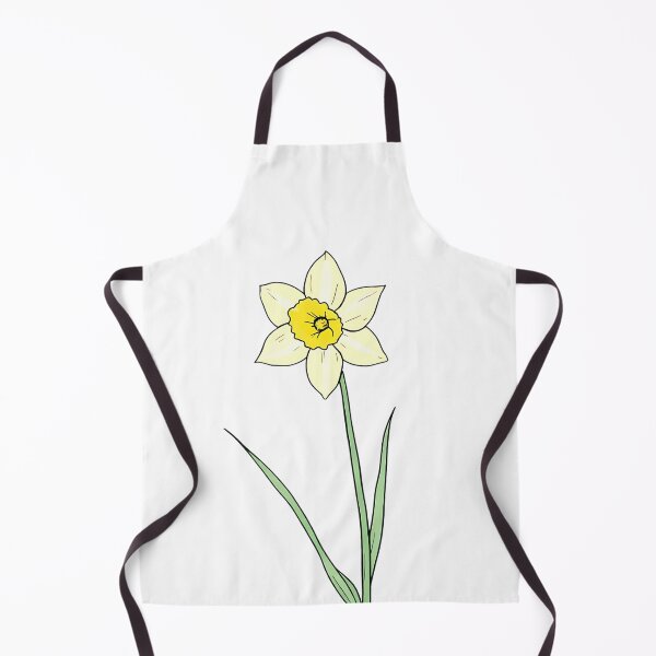 Item preview, Minimalist Yellow Daffodil Flower Design designed and sold by roxysnextgenart.