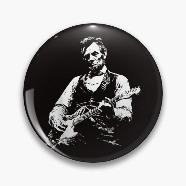 Item preview, Abraham Lincoln Abe Lincoln Playing Guitar designed and sold by randomslife.