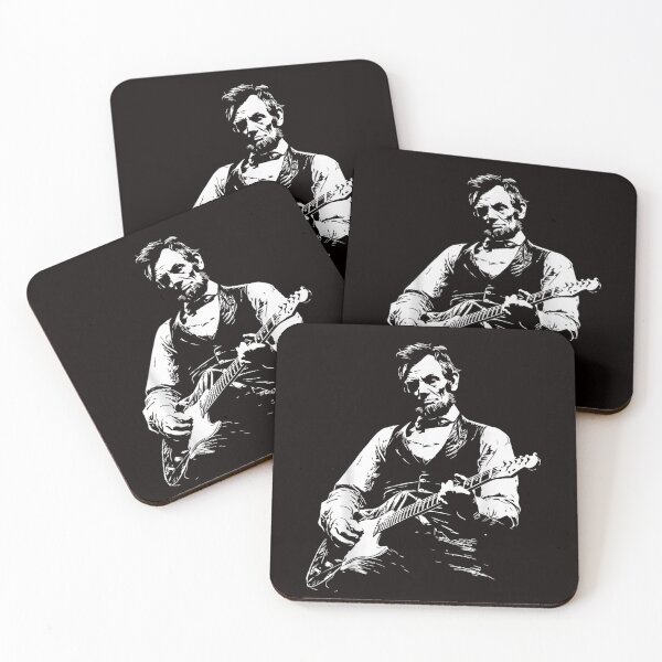 Item preview, Abraham Lincoln Abe Lincoln Playing Guitar designed and sold by randomslife.