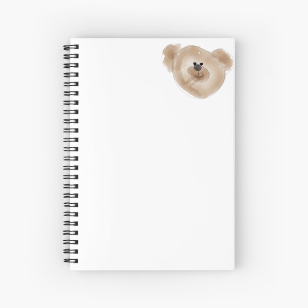 Teddy Spiral Notebook