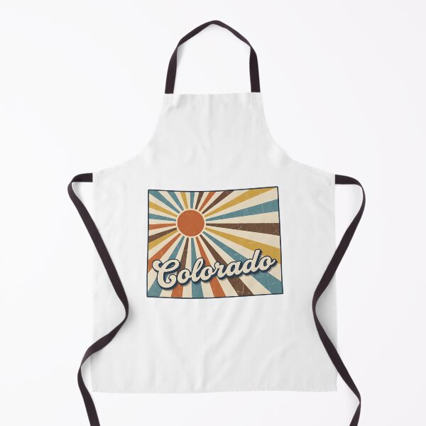 Item preview, Colorado Retro Sunset State Silhouette – Vintage Distressed Design designed and sold by Paper Drip.