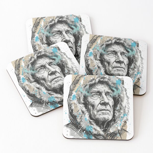 Item preview, Artistic Portrait of the Arctic Explorer designed and sold by TaruHonu.