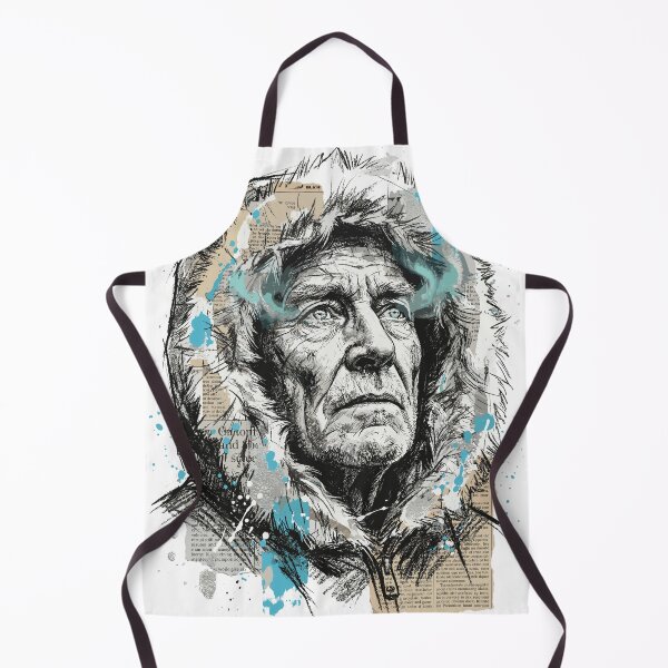 Item preview, Artistic Portrait of the Arctic Explorer designed and sold by TaruHonu.