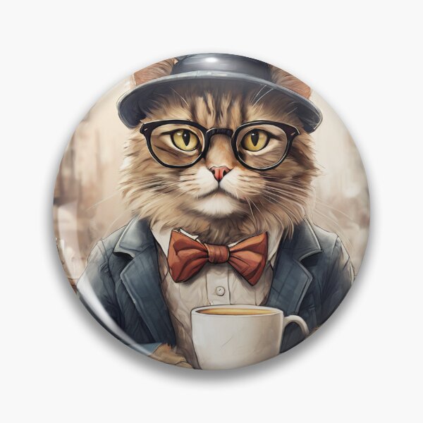 Item preview, CAT WITH HAT designed and sold by redmoon64.