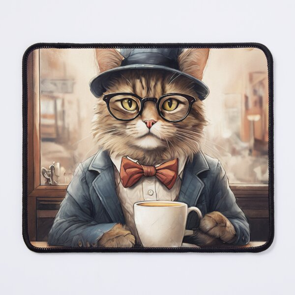 Item preview, CAT WITH HAT designed and sold by redmoon64.