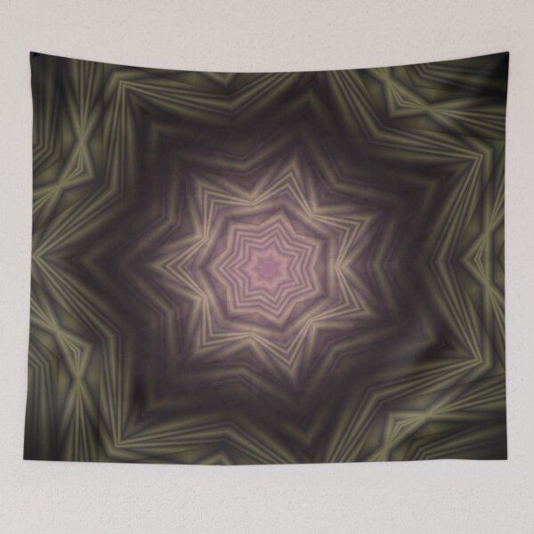 Item preview, Celestial Starburst Blossom Mandala designed and sold by IntelliMindDesigns.