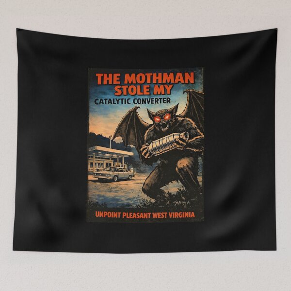 Item preview, Copy of the mothman stole my Catalytic converter designed and sold by gear-posters.