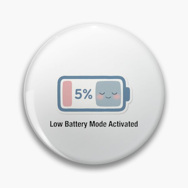 Item preview, Low Battery Mode Activated - Funny Tired Student Gift designed and sold by eikulabs.