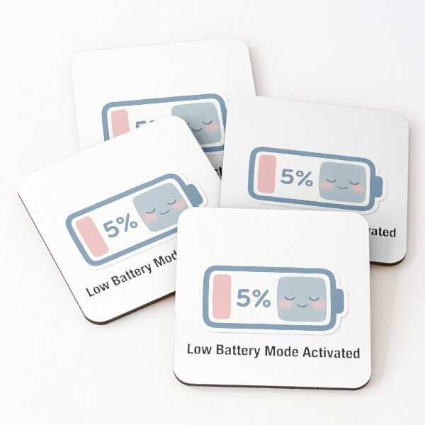 Item preview, Low Battery Mode Activated - Funny Tired Student Gift designed and sold by eikulabs.