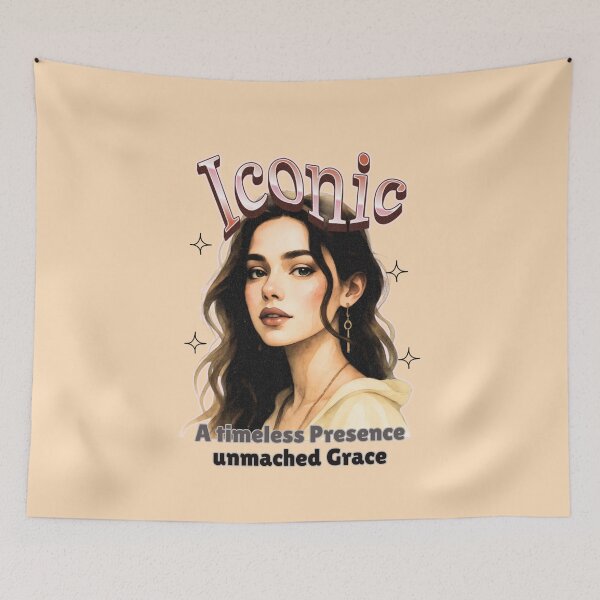 Item preview, Iconic Grace: Timeless Presence Unmached Design designed and sold by PriyaMagic.