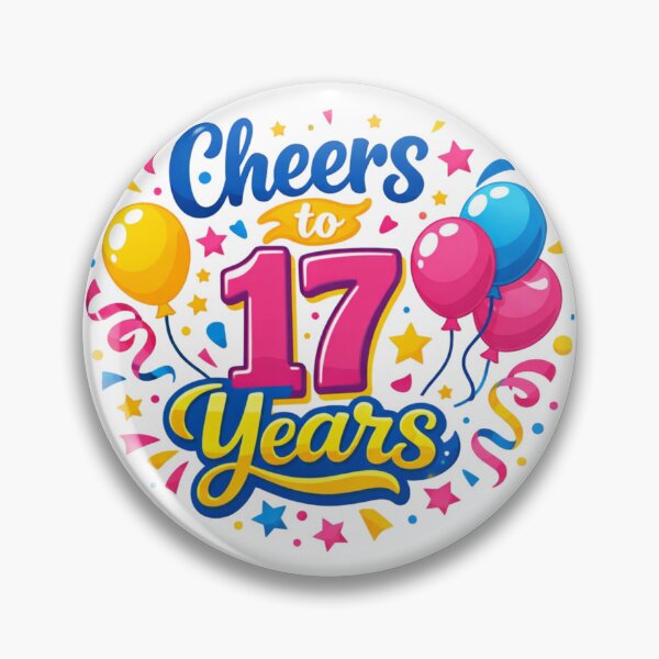 Item preview, Cheers to 17 Years – Funny 17th Birthday Celebration Design designed and sold by rushaib.