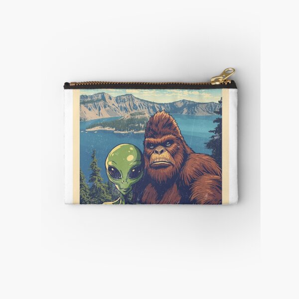 Item preview, Bigfoot & Alien Travel - Crater Lake National Park  designed and sold by 3D SONS SUPPLY.