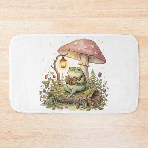 Item preview, Cute Frog Reading Book Bookworm Gift for Book Lovers designed and sold by Kmdigitals.