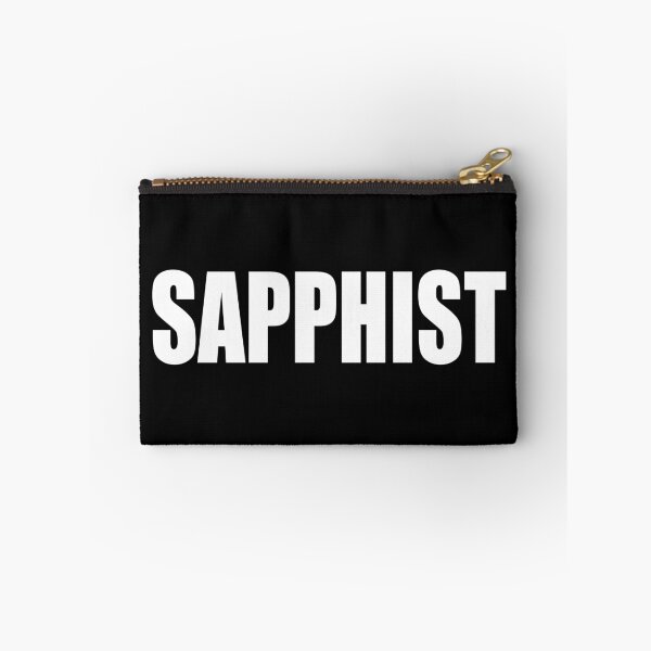 Item preview, Sapphist Lesbian WLW Design Cute LGBTQ Typography White designed and sold by HIGHDIE STUDIOS.
