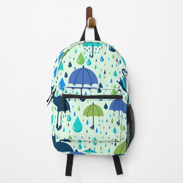 Item preview, Playful Rain - Hint of Green designed and sold by Valerie Valentine.