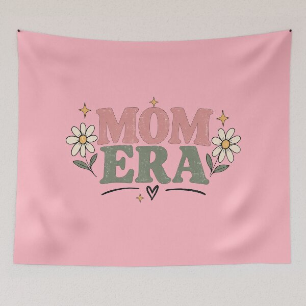Item preview, Mom Era Flower Shirt, Trendy Mom Shirt, Mom Life Flower Tee, Aesthetic Mom Shirt, Modern Mom Gift designed and sold by TKOprintdesigns.