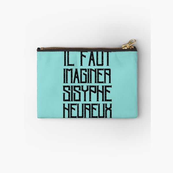 Aperçu de l'œuvre Copie d'Albert Camus TEXTE : il faut imaginer sisyphe heureux créée et vendue par artbleed.