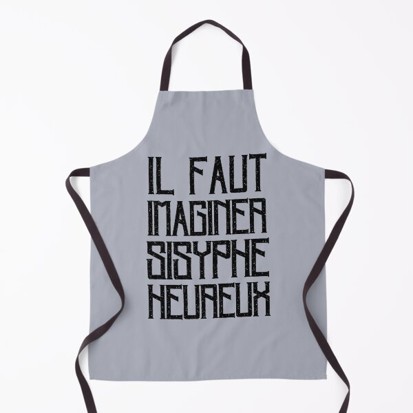 Item preview, Copy of Albert Camus TEXT: il faut imaginer sisyphe heureux designed and sold by artbleed.