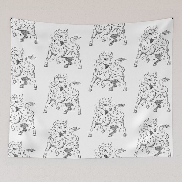 Item preview, Taurus Bull - Black Version designed and sold by Manda Creates.