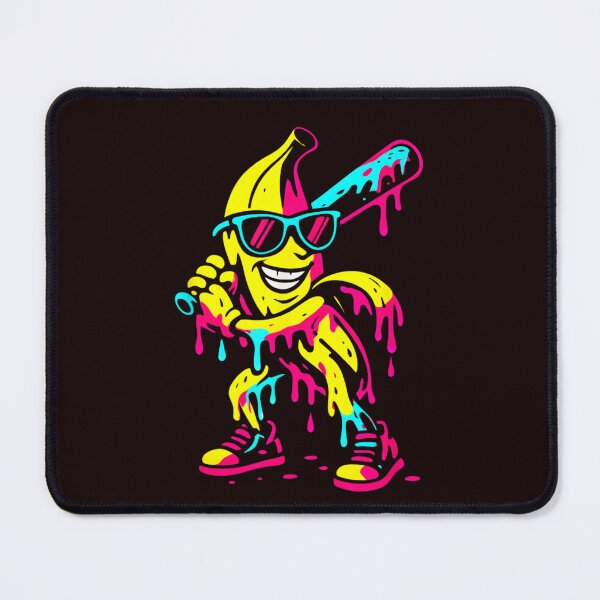Item preview, Neon Drip Banana Baseball Bat Street Art designed and sold by randomslife.