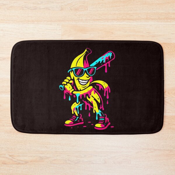 Item preview, Neon Drip Banana Baseball Bat Street Art designed and sold by randomslife.