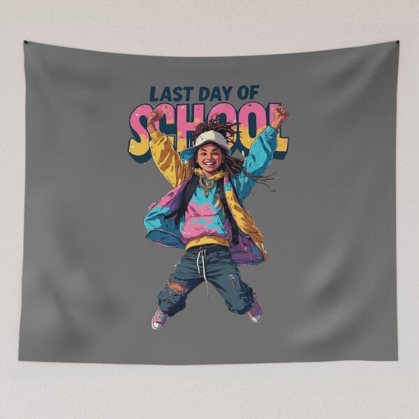 Item preview, SCHOOL OFFLINE |Last Day of School | Cyber Rebel - Girl No.1 designed and sold by Shift-Bloom.
