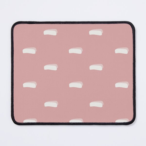 Item preview, White Minimalist Dashes on Pastel Gray Red designed and sold by KSimpson838.