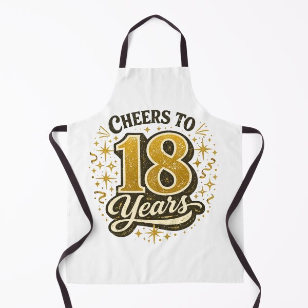 Item preview, Cheers to 18 Years – Funny 18th Birthday Milestone Celebration Design designed and sold by rushaib.