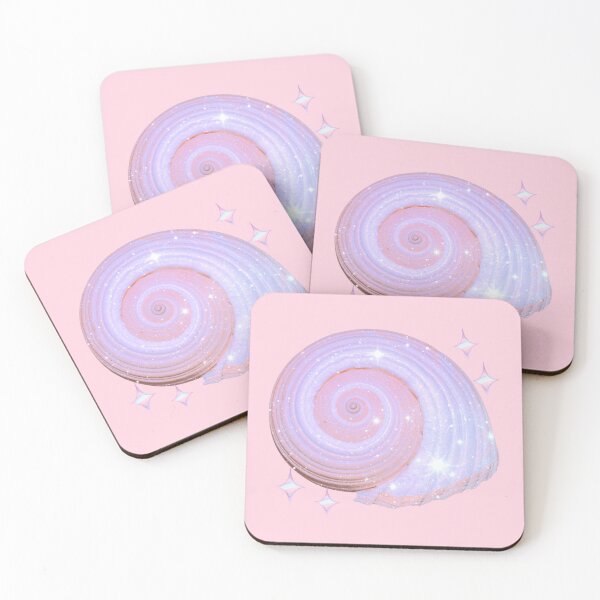 Item preview, Pastel Spiral Seashell Dreamy Ocean Aesthetic Art designed and sold by Rawafi Art Studio.