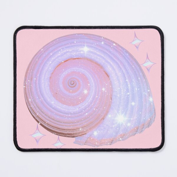 Item preview, Pastel Spiral Seashell Dreamy Ocean Aesthetic Art designed and sold by Rawafi Art Studio.