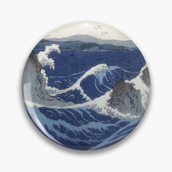 Aperçu de l'œuvre Murmures vibrants de Katsushika Hokusai (16) - Katsushika Hokusai - La Grande Vague, estampe japonaise classique sur bois créée et vendue par Romero Britto.