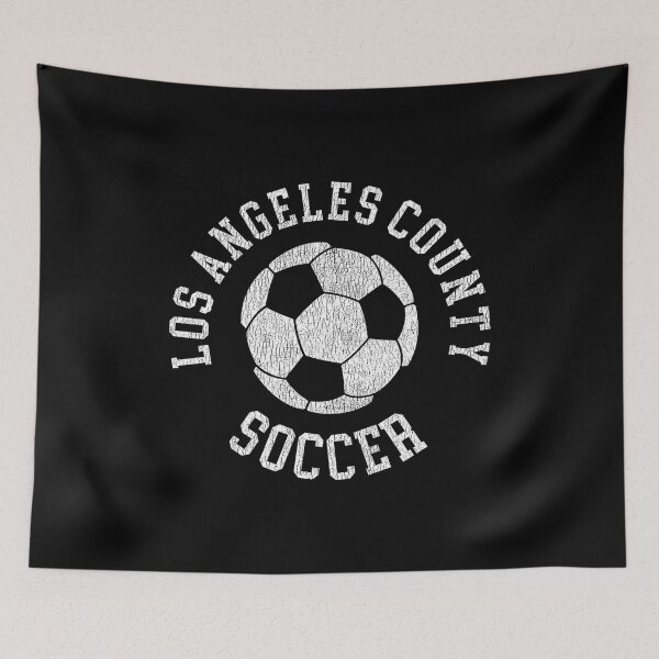 Artikelvorschau, Los Angeles County Fußball Retro Distressed 90er Jahre Vintage Premium entworfen und verkauft von MollyLYork.