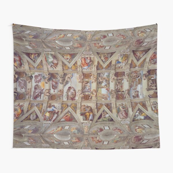 The Sistine Chapel - Michelangelo Tapestry