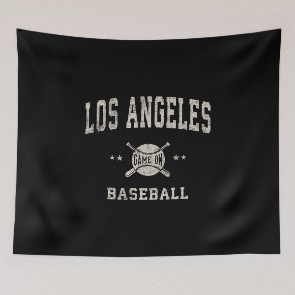 Item preview, Los Angeles LA Vintage Baseball Throwback Retro Design designed and sold by MollyLYork.
