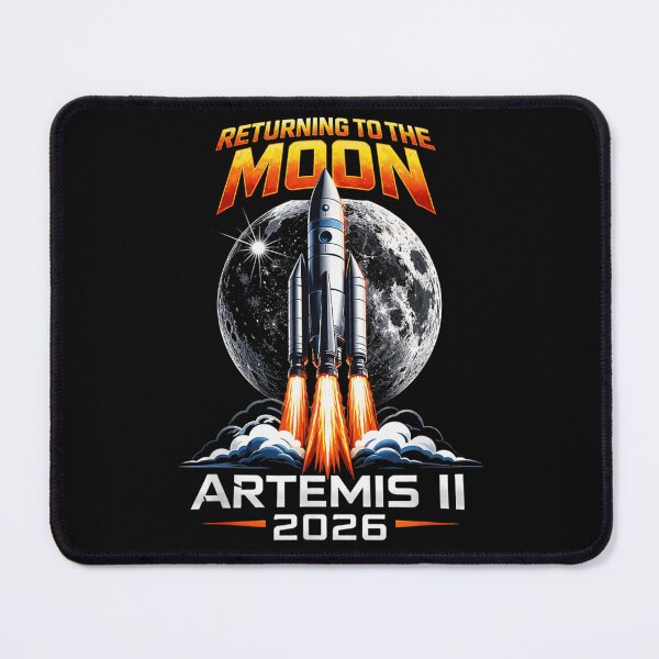 Item preview, Artemis II Mission 2026 Returning To The Moon Space Exploration Rocket Launch designed and sold by LittleNhutton.